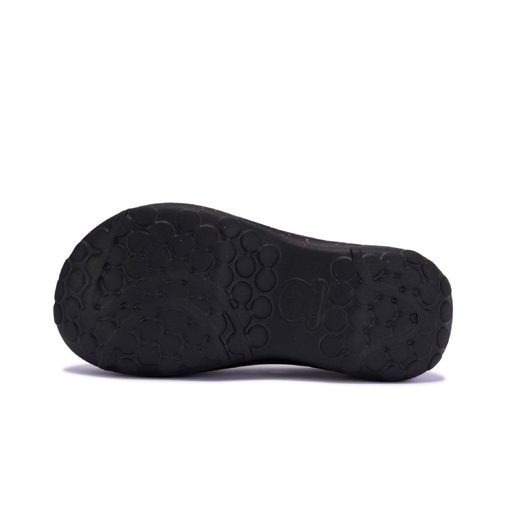 Adidas Originals AdiFOM Stan Smith Mule Closed Toe Slippers Unisex Black Pink