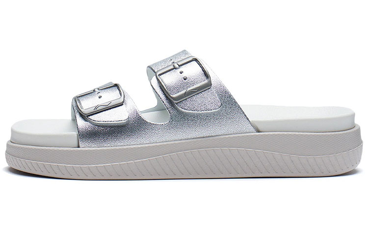 LiNing Clap EVA Slide Slippers Women's Silver