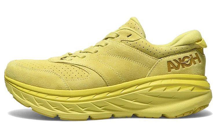 HOKA ONE ONE Bondi L Suede Celery Lima Bean All Gender