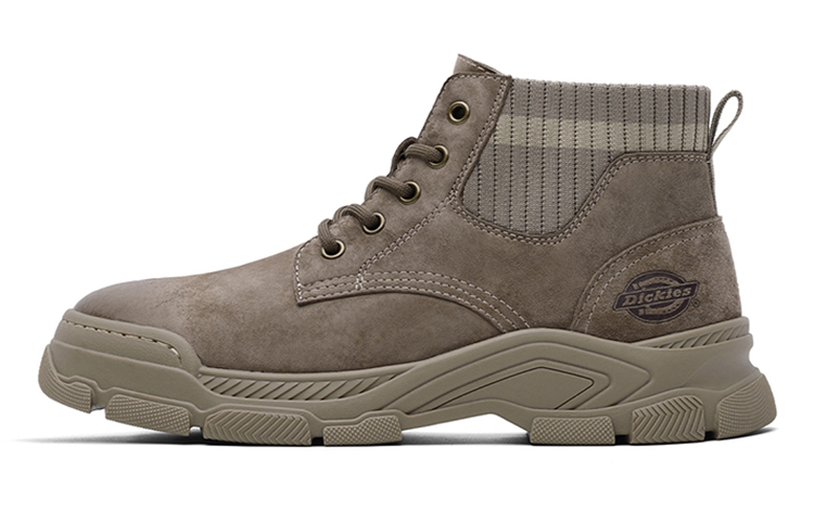 Dickies Breathable Wear-Resistant Slip-Resistant Short Outdoor Boots Men's Camel