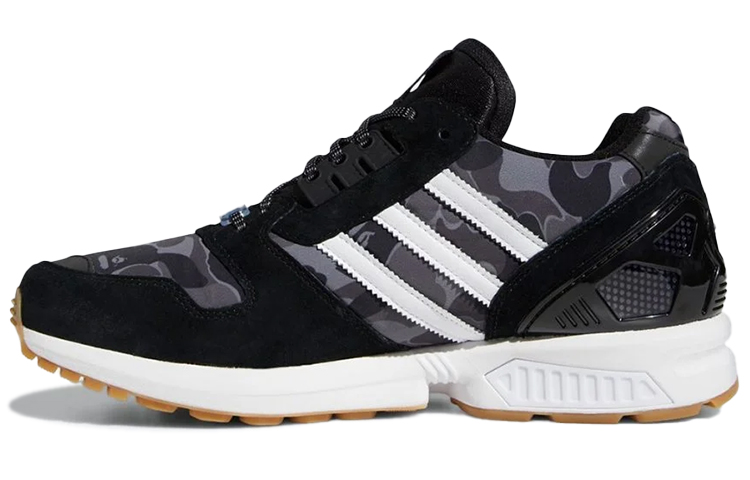 Adidas Originals Zx 8000 Bape Undefeated Black