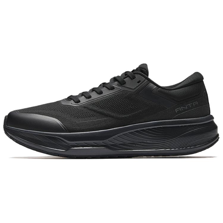 Anta Variety Training Collection Cushioning And Abrasion Resistant Coverage Low Top Training Shoes Men's Black
