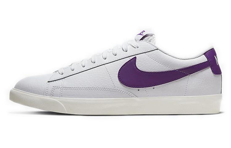 Nike Blazer Low Leather White Purple