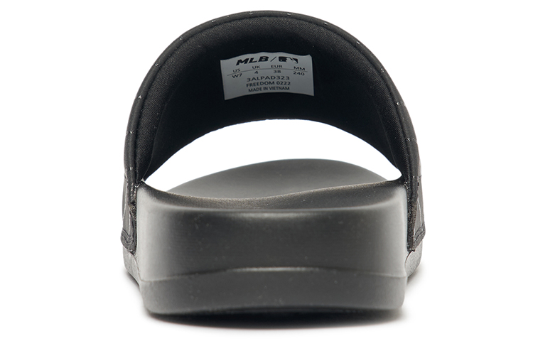 MLB Slipper Slide Slippers Unisex Black White