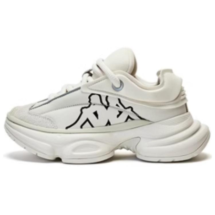 Kappa Cushioning Wear-Resistant Low-Top Casual Shoes Women's Gray