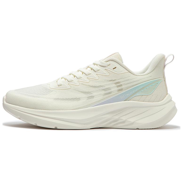 361° Cushioning Anti-Slip And Wear-Resistant Low-Top Casual Running Shoes Women's White Purple