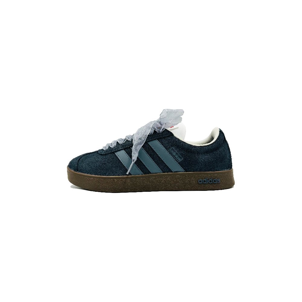 Adidas VL COURT 2.0 Mist Forest Balance Low Top Skateboard Shoes Unisex Gray