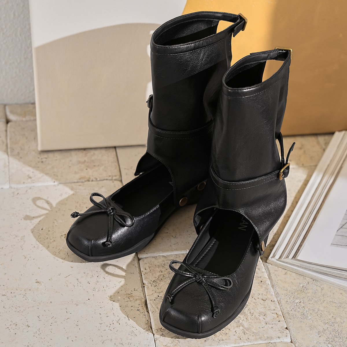 EBLAN Ankle Boots Women's Black купить в интернет-магазине Yoocart с быстрой доставкой по России.