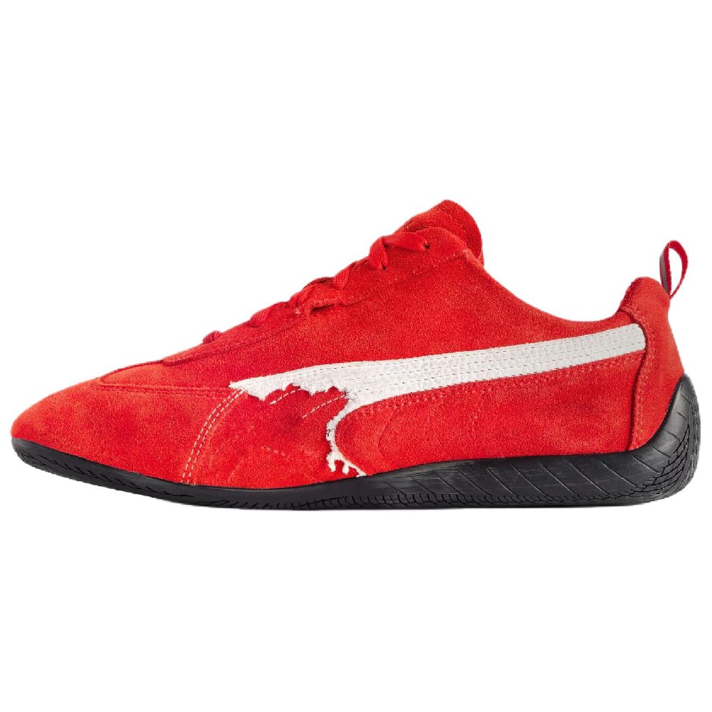 PUMA x Balenciaga Speedcat Collection Thin Sole Shoes Low Top Casual Shoes Unisex Red