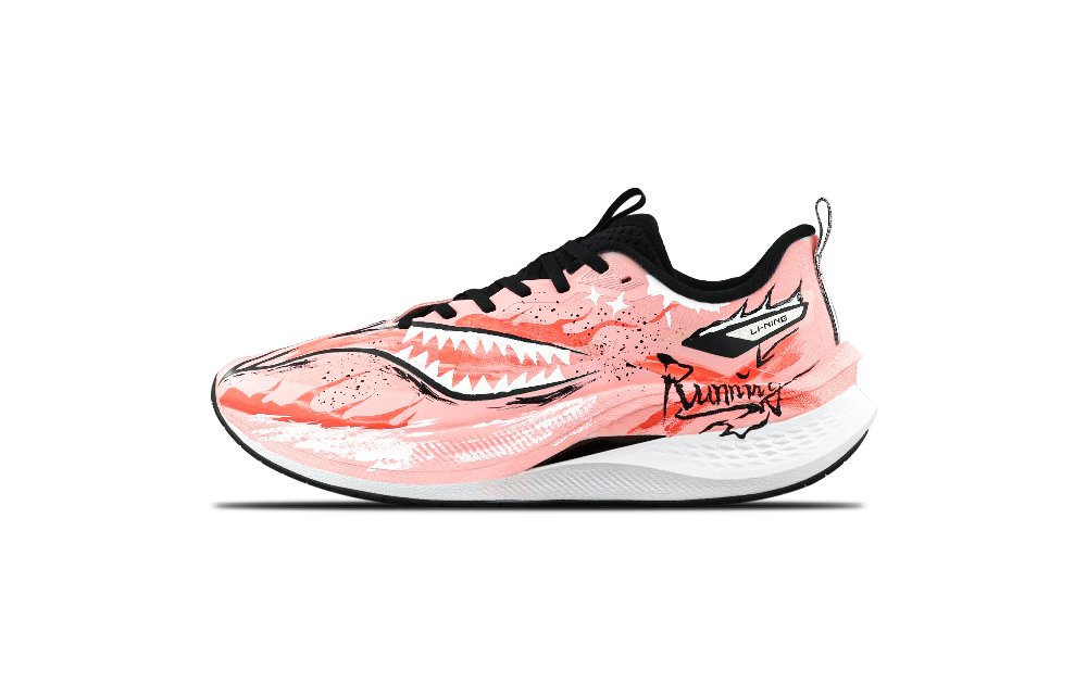 LINING Red Hare 7 Pro Running Shoes Men's Low top White/Pink