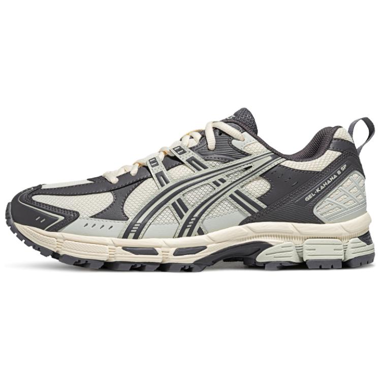 Asics Gel Kahana 8 Abrasion Resistant Breathable Low Top Casual City Commute Running Shoes Men's Ecru
