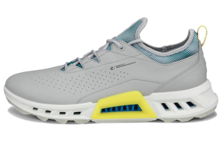 Ecco Abrasion Resistant Breathable Low top Casual Shoes Men's Gray Blue