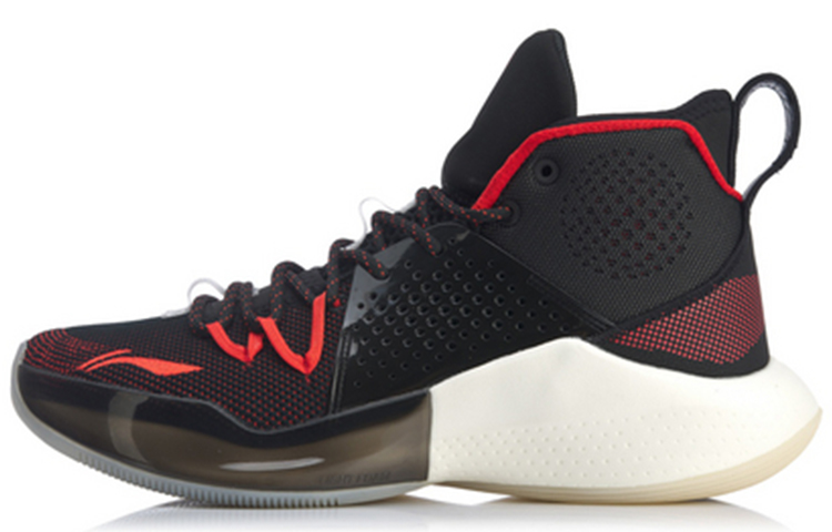 LINING Sonic Speed VIII C.J. McCollum Shoes - Black/Red