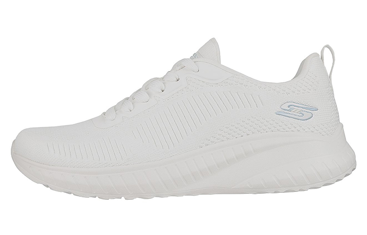 Skechers Bob's Low Top Casual Shoes Women's All White