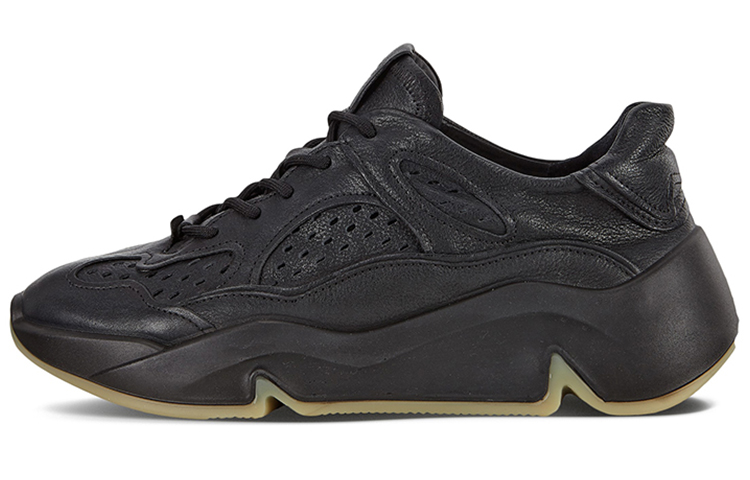 Ecco Tide Fun Low-Top Chunky Sneakers Women's Black