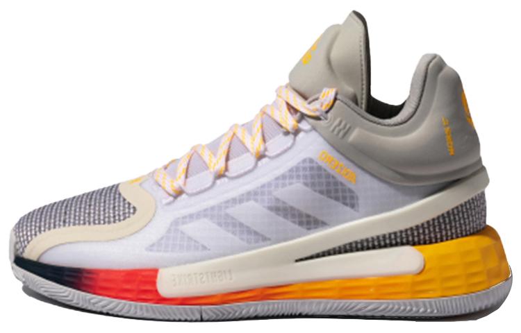 Adidas D Rose 11 White Gold Indigo