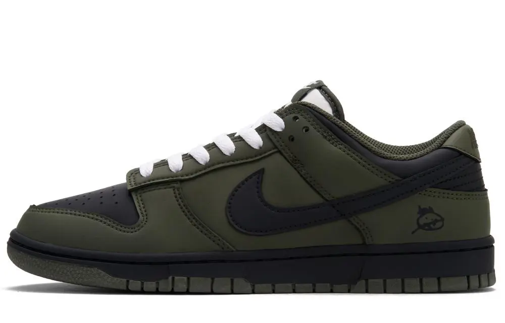 Nike Dunk Olive Doll Low top Skateboard Shoes Unisex