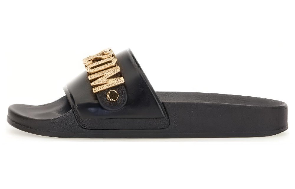 MOSCHINO Logo-plaque Slides