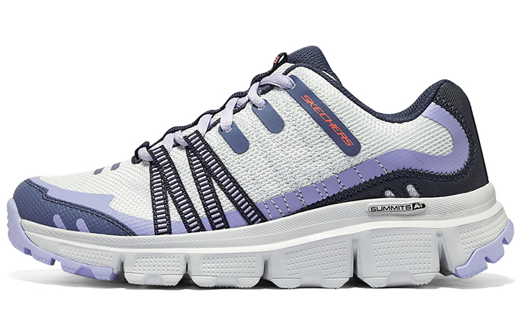 Skechers Summits AT Abrasion Resistant Breathable Low Top Casual Shoes Women's Blue Purple