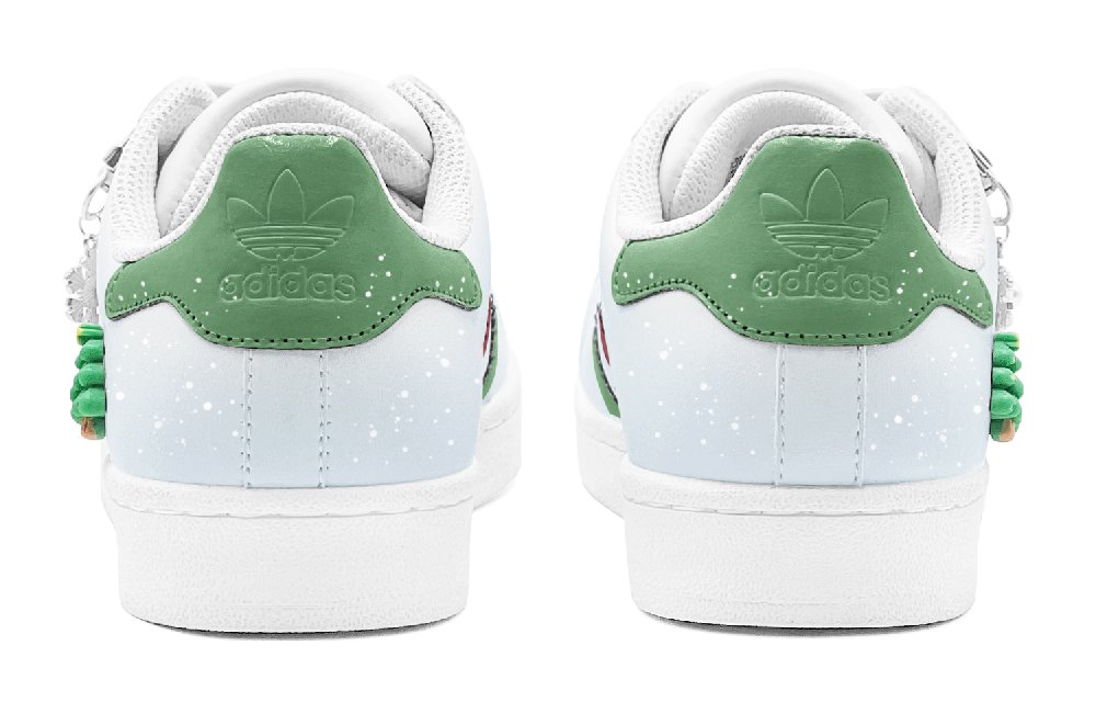 Adidas Originals Superstar Skateboard Shoes Unisex Low-Top Green