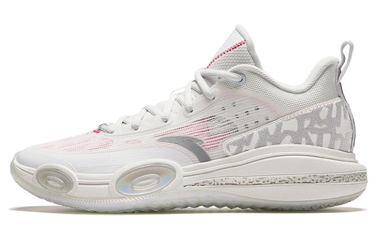 Anta Raid Cushioning Anti-Slip And Wear-Resistant Low-Top Basketball Shoes Women's White