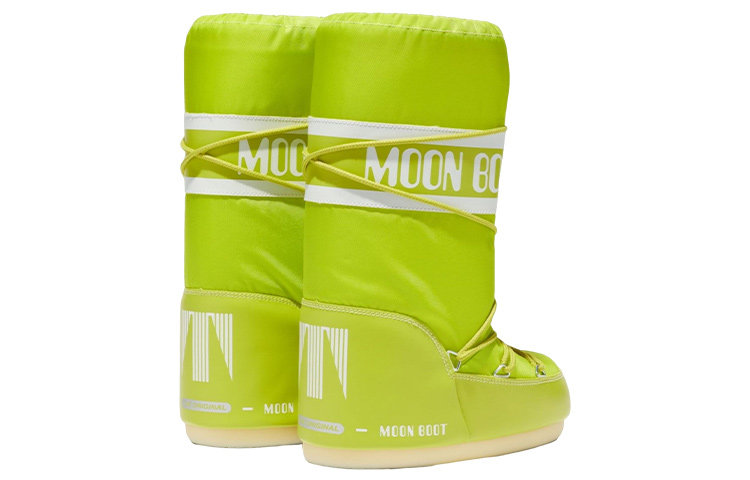 Moon Boot Icon Nylon Boot Lime Green купить в интернет-магазине Yoocart с быстрой доставкой по России.
