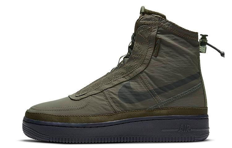 Nike Air FORCE 1 Кроссовки для скейтбординга Высокие Женские