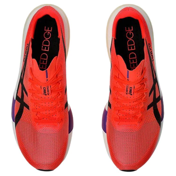 Asics Metaspeed Edge Abrasion Resistant Low top Casual Running Shoes Unisex Red Black купить в интернет-магазине Yoocart с быстрой доставкой по России.