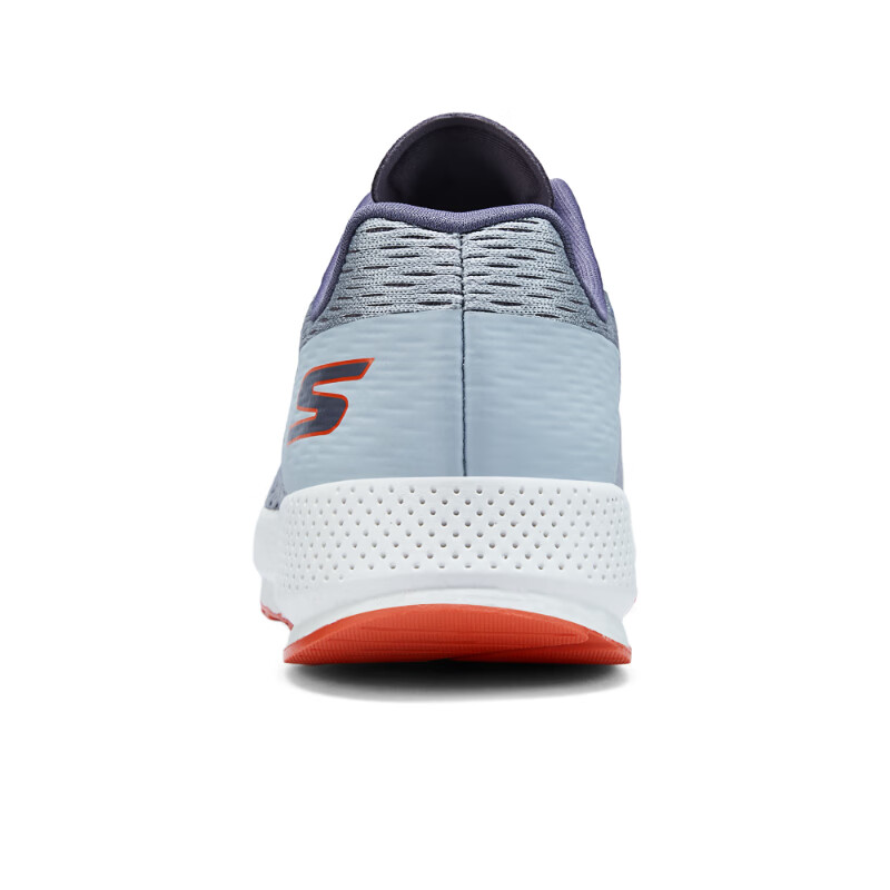Skechers Cushioning Wear-Resistant Low-Top Running Shoes Men's Gray Orange купить в интернет-магазине Yoocart с быстрой доставкой по России.