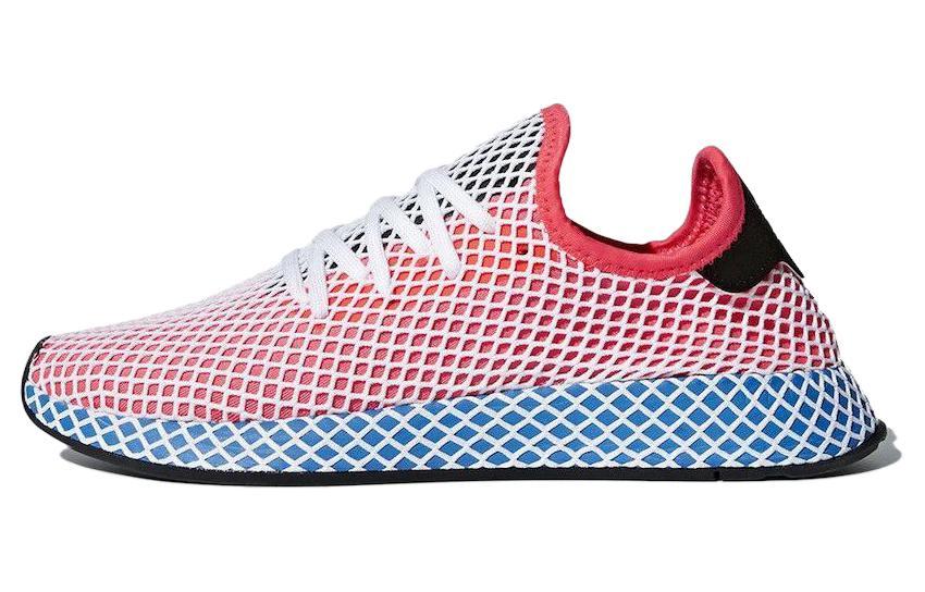 Adidas Deerupt Solar Red Bluebird