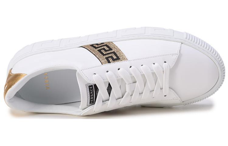 VERSACE Greca-print Flatform Sneakers купить в интернет-магазине Yoocart с быстрой доставкой по России.