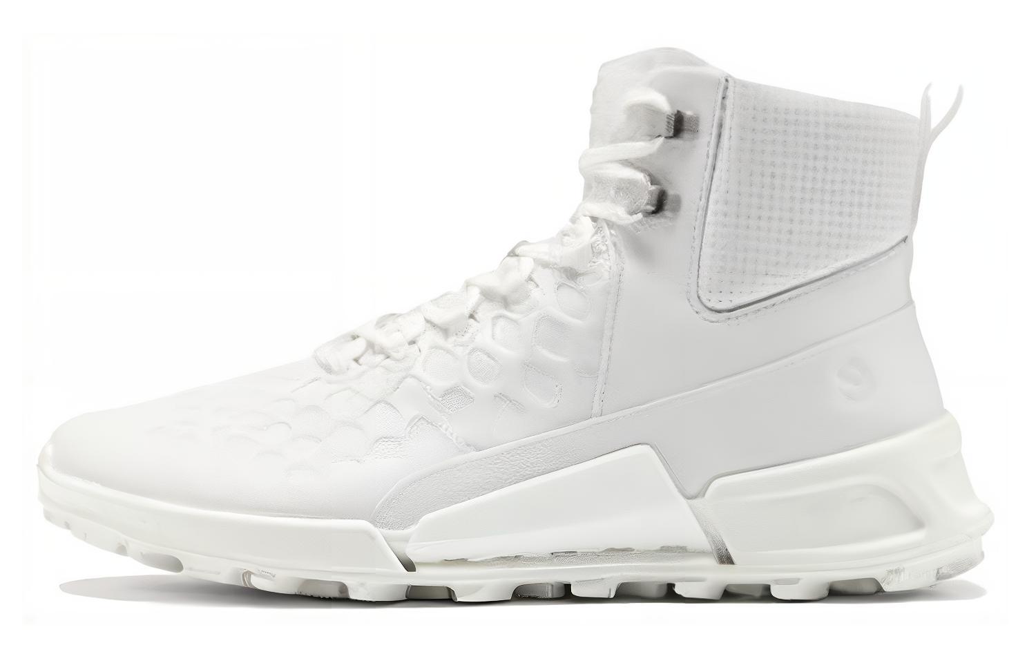 Ecco Step 2.1 Series High-Top Casual Shoes Women's White