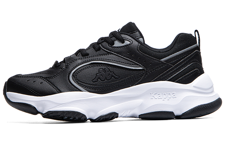 Kappa Wear resistant, Non slip And Breathable Low Top Running Shoes Unisex Black