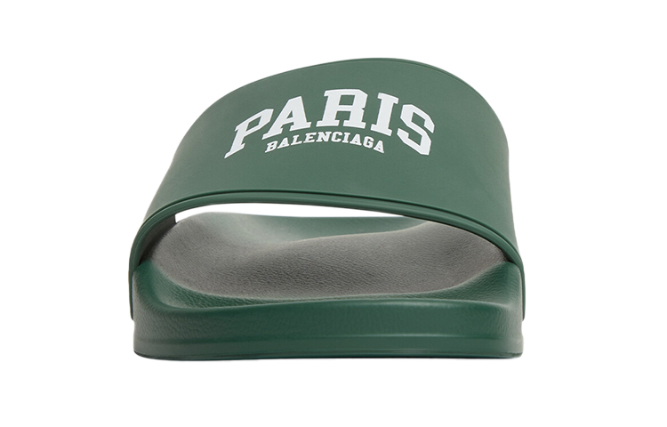 Balenciaga City Pool Slide Paris Green
