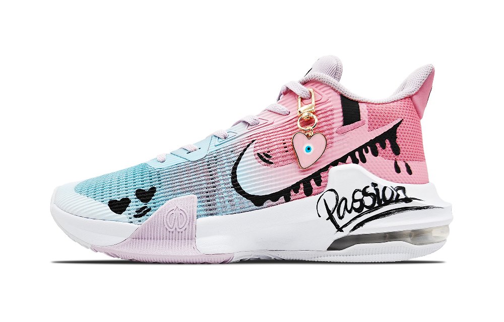 Nike Air Max Impact 3 Anti-Slip And Wear-Resistant Coverage Low-Top Basketball Shoes Unisex Pink