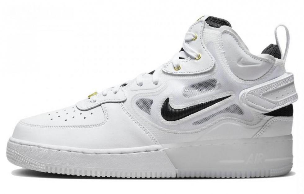 Nike Air Force 1 Mid React '40th Anniversary White Black'