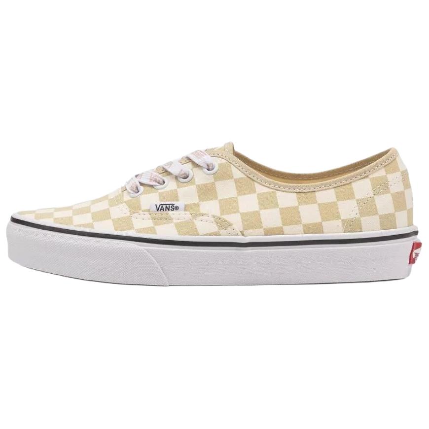 Vans Authentic Low Top Skateboard Shoes Unisex Ecru