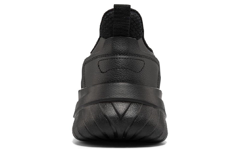 361° Anti-Slip Wear-Resistant Low-Top Running Shoes Men's Black