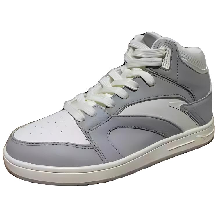 Anta Anti-Slip Wear-Resistant High-Top Skateboard Shoes Women's Gray White купить в интернет-магазине Yoocart с быстрой доставкой по России.