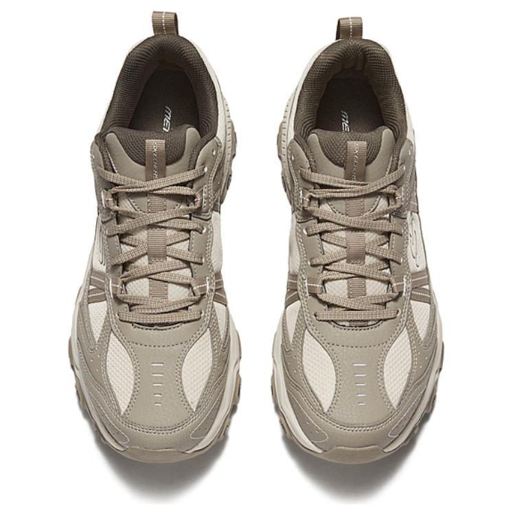 Skechers Stamina At Cushioning Wear-Resistant Low-Top Outdoor Shoes Men's Taupe