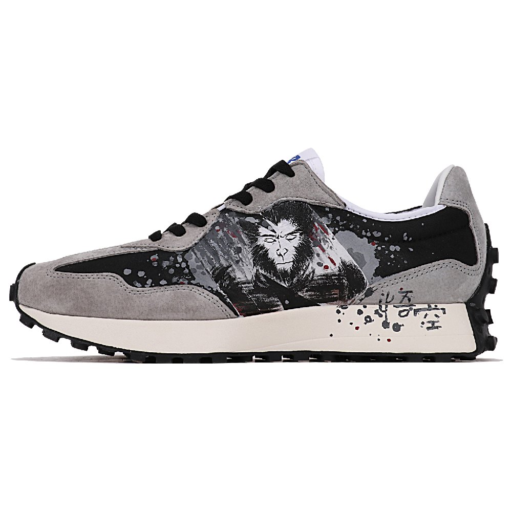 New Balance NB 327 Running Shoes Unisex Low-Top Black/Gray