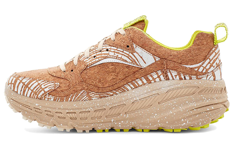 Cedar x UGG Wear-Resistant Coverage Support Balance Height Increasing Low-Top Running Shoes Men's Brown