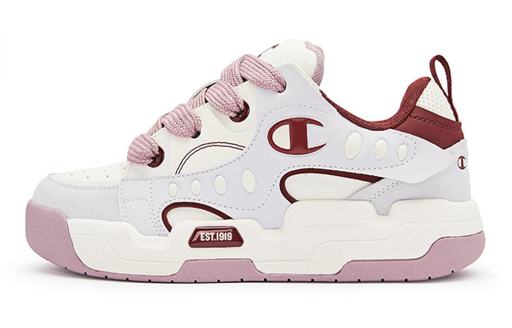 Champion Low Top Skateboard Shoes Women's Light Purple