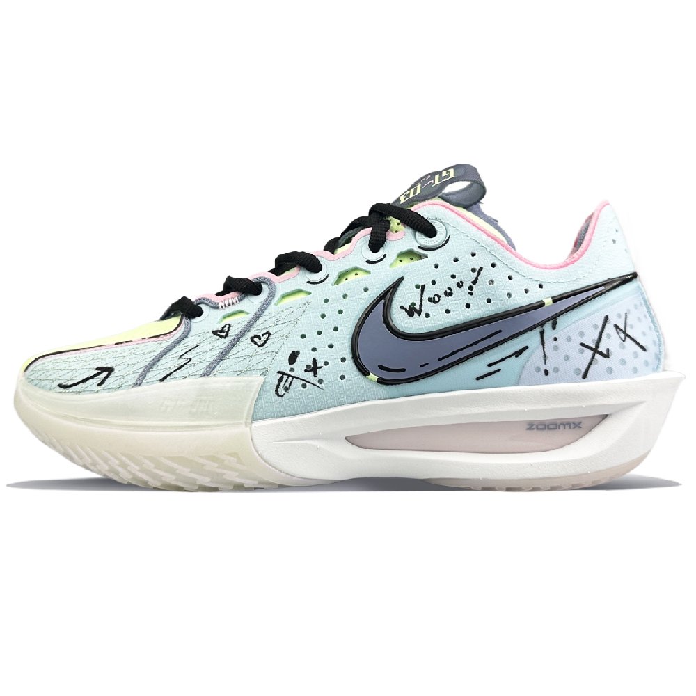 Nike Air Zoom G.T. Cut 3 Basketball Shoes Unisex Low Top Blue