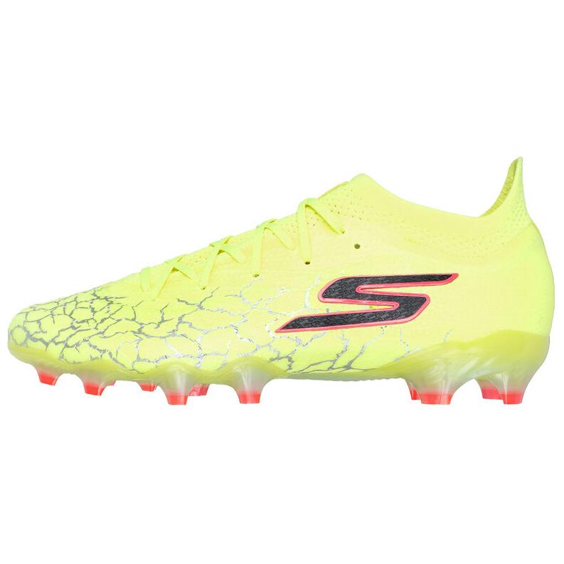 Skechers FG Firm Ground Soccer Shoes Unisex Yellow Black