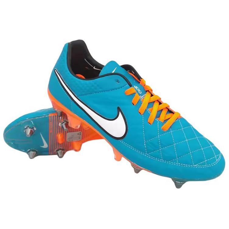 Nike Slip-Resistant Coverage Support Balance Soccer Shoes Unisex Blue Orange купить в интернет-магазине Yoocart с быстрой доставкой по России.