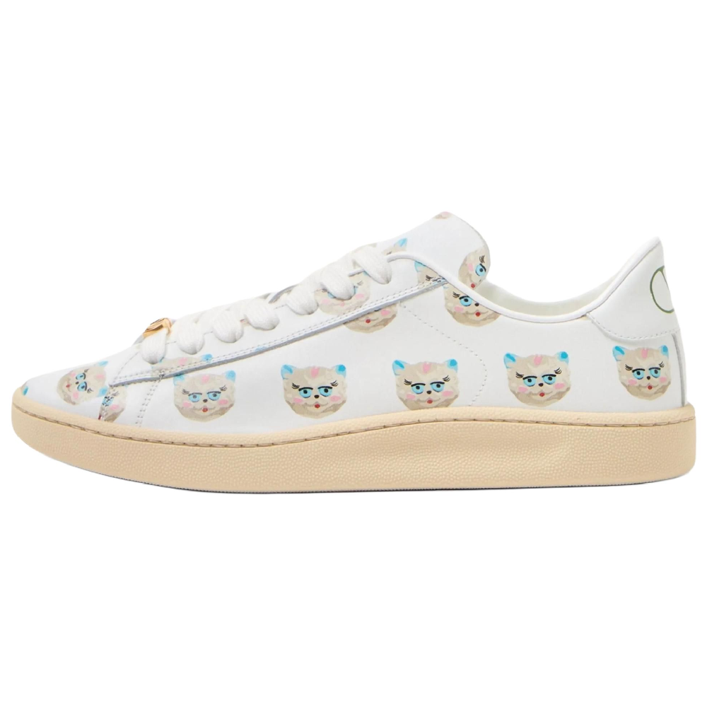 Valentino Royco Low Top Skateboard Shoes Women's White