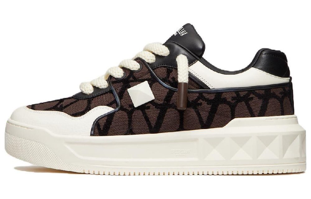 Valentino Garavani One Stud XL Leather Sneakers