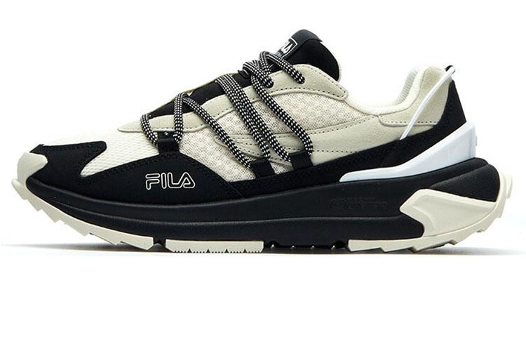 FILA Fusion Corsa Low Top Chunky Sneakers Women's Beige White Black Multicolor