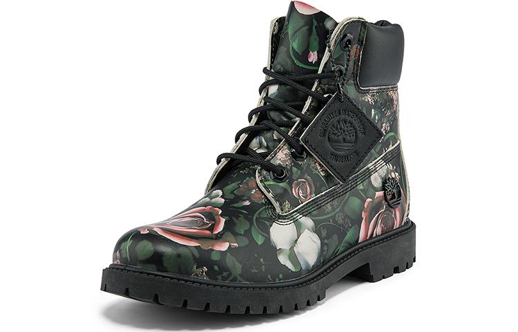 Timberland Heritage 6 Inch Waterproof Boots 'Black Floral Nubuck' Women's купить в интернет-магазине Yoocart с быстрой доставкой по России.